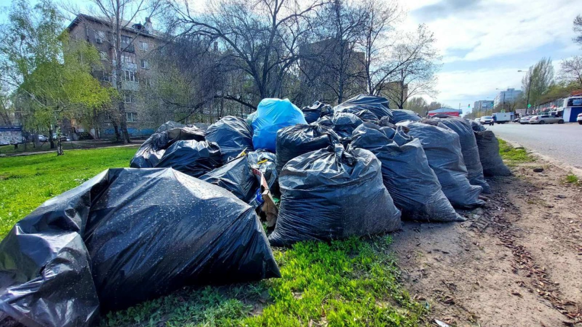 Вывоз и утилизация мусора после субботника в Городце в октябре