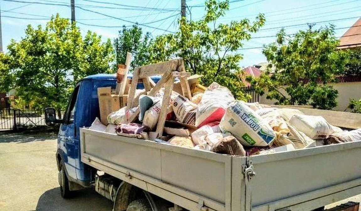 Вывоз мусора Газелью в Городце в октябре