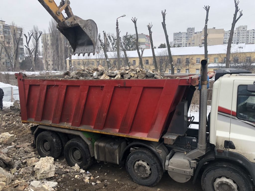 Вывоз мусора Камазом в Городце в октябре