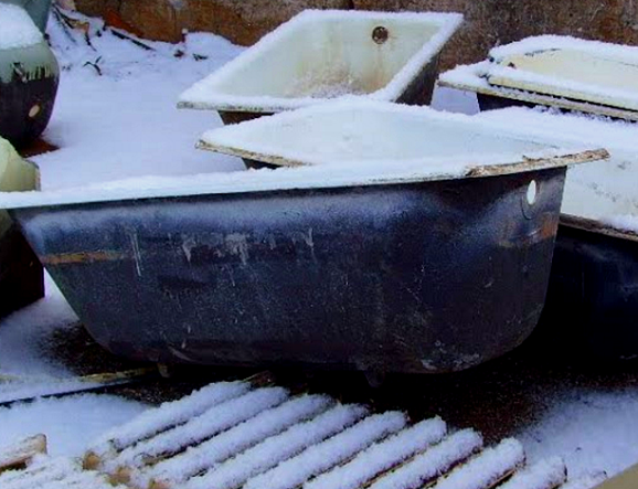 Вывоз чугунных ванн с утилизацией и погрузкой под ключ в Городце в октябре