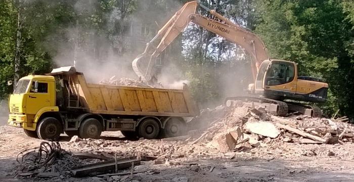 Вывоз бетонного боя и ЖБИ отходов в Городце от ПроМусор, цена от 2733 руб., утилизация и переработка