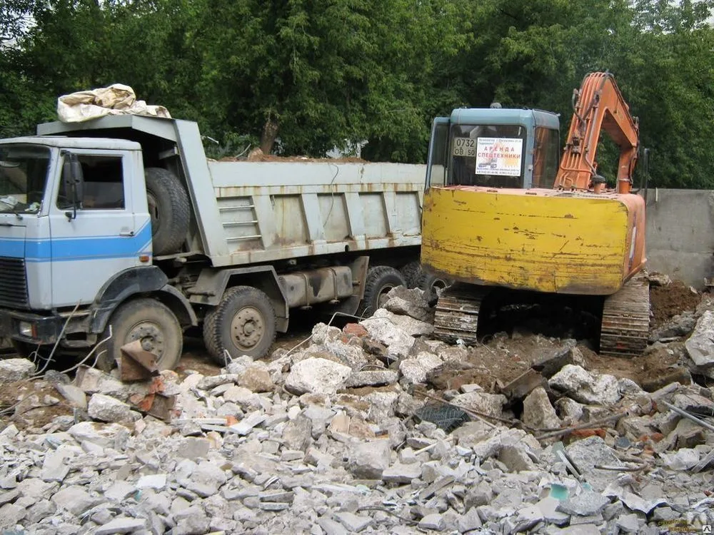 Вывоз бетонного боя и утилизация в Городце в октябре
