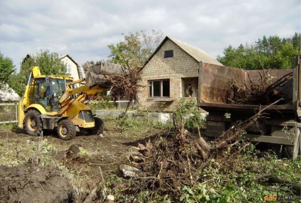 Уборка участков от мусора любой сложности в Городце в октябре