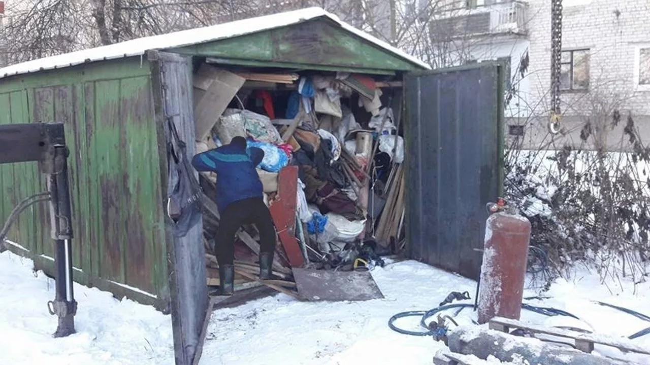 Вывоз мусора из гаража с гарантией чистоты в Городце в октябре
